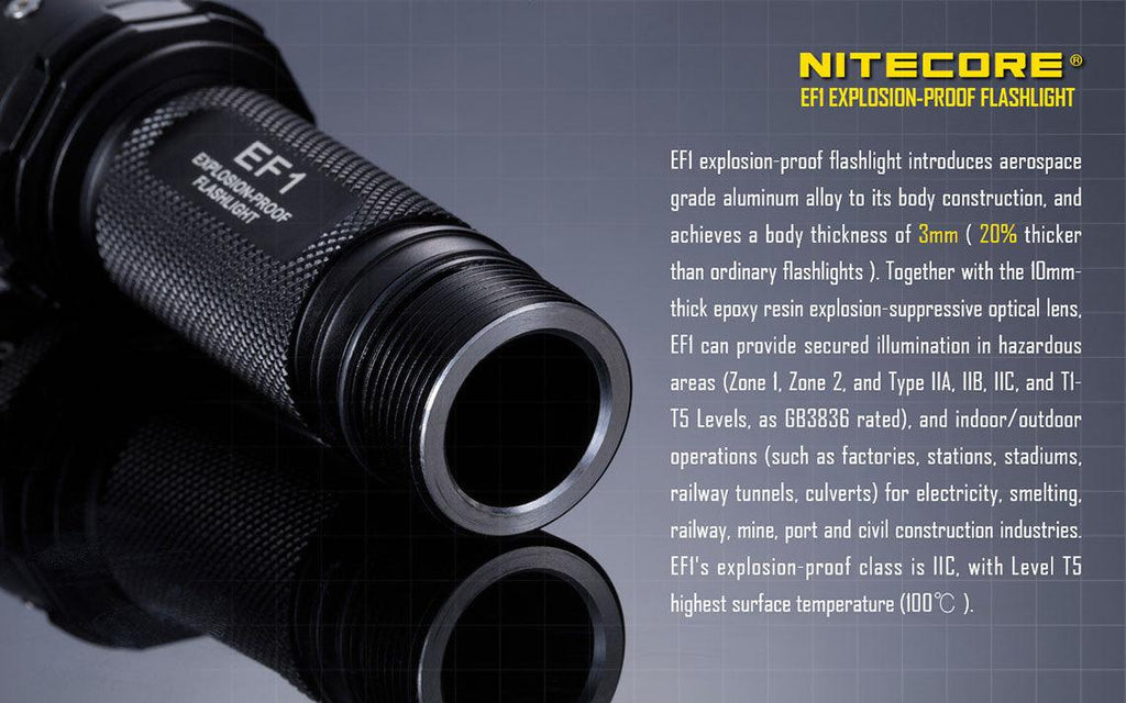 NITECORE EF1 - 830 LUMENS