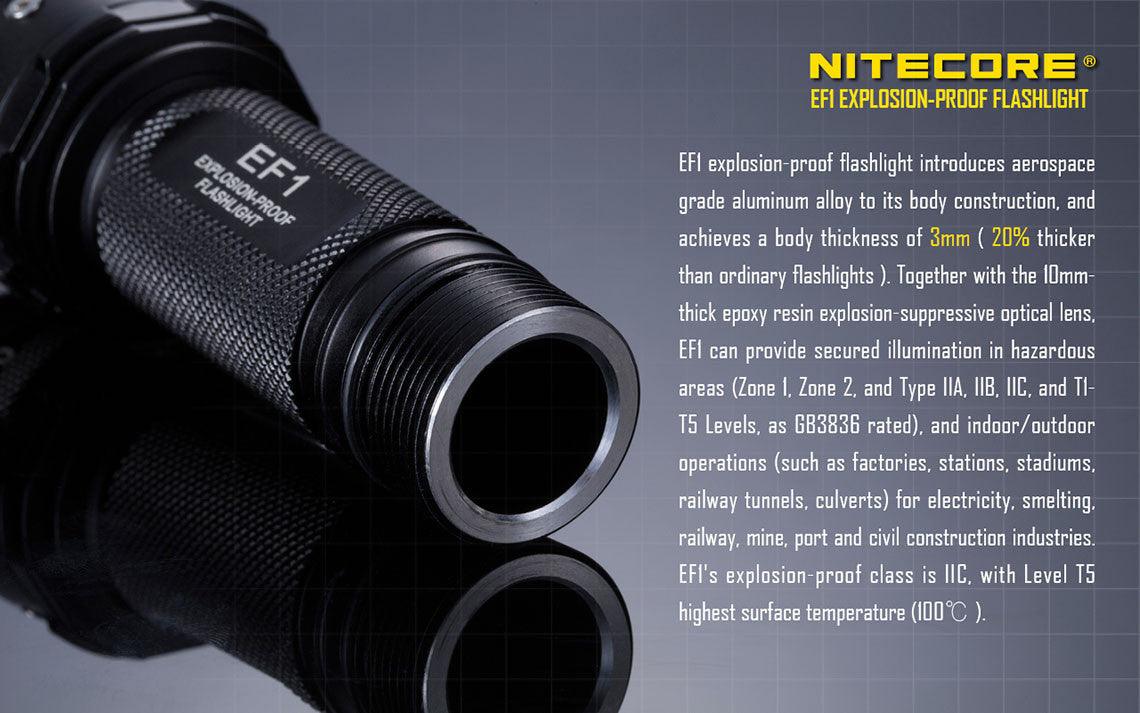 NITECORE EF1 - 830 LUMENS