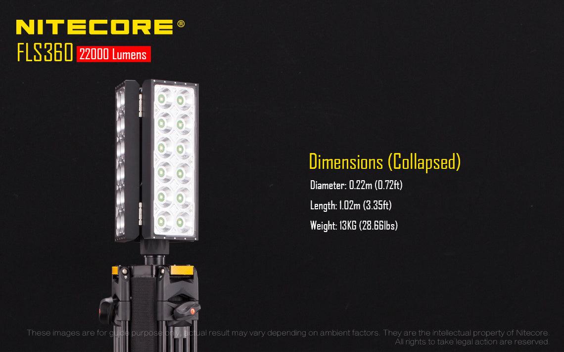 NITECORE FLS360 - 22,000 LUMENS