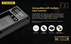 NITECORE FX1 (FUJIFILM NP-W126) DUAL-SLOT BATTERY CHARGER