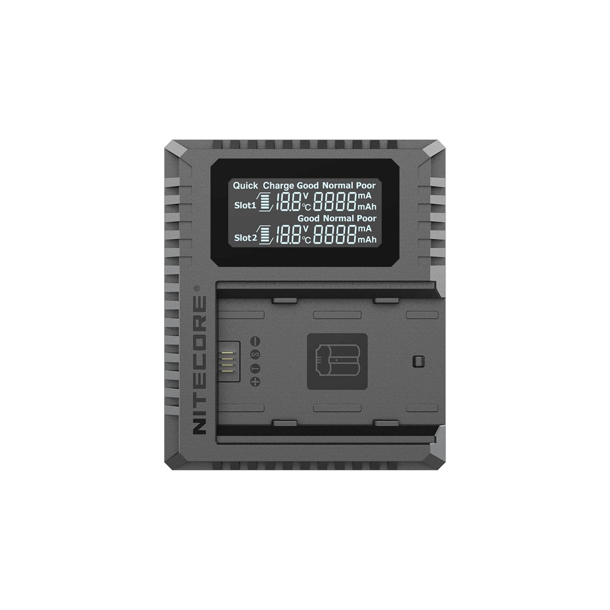 NITECORE FX3 (FUJIFILM NP-W235) DUAL-SLOT BATTERY CHARGER
