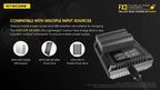 NITECORE FX3 (FUJIFILM NP-W235) DUAL-SLOT BATTERY CHARGER
