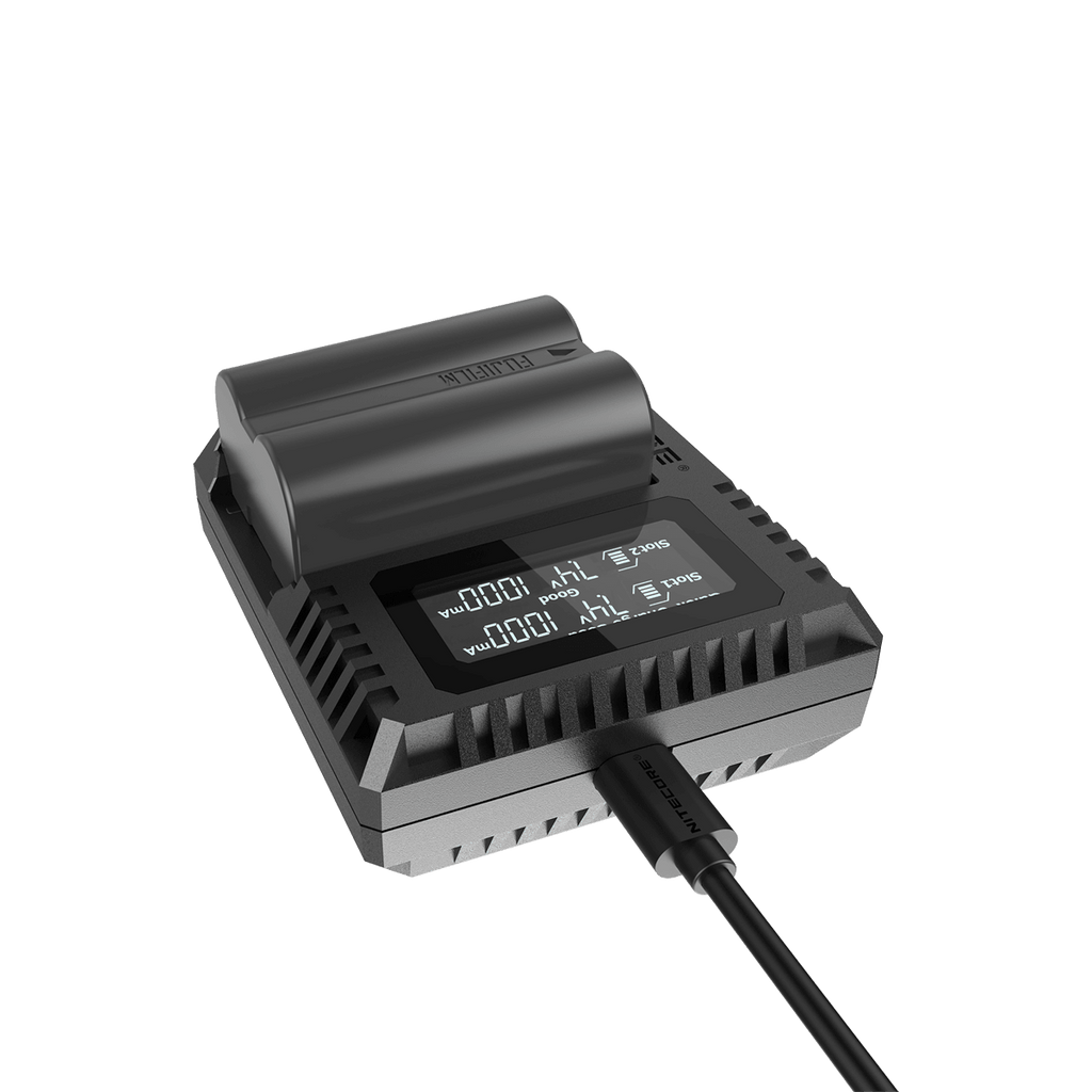 NITECORE FX3 (FUJIFILM NP-W235) DUAL-SLOT BATTERY CHARGER