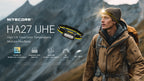 NITECORE HA27 UHE (BLACK) - 800 LUMENS