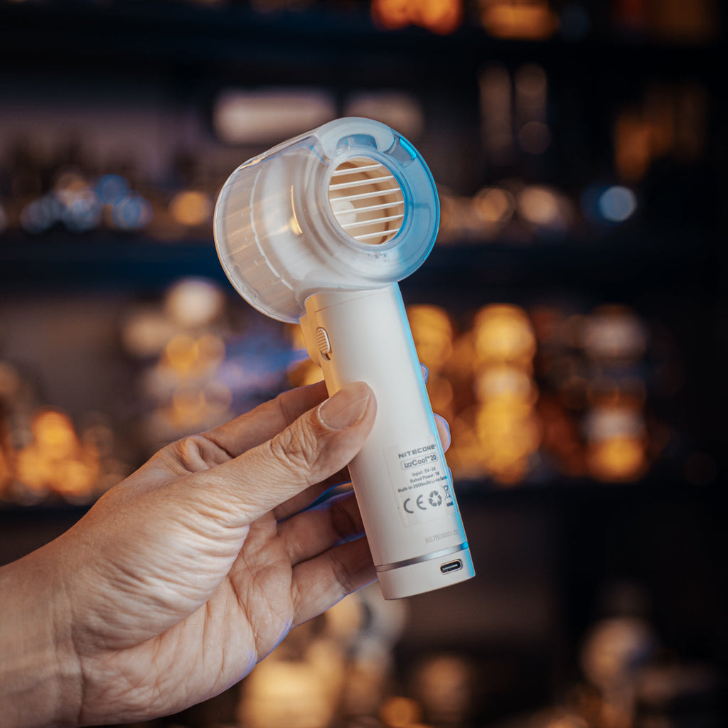NITECORE IZZCOOL 20 (GREEN) - HANDHELD AIR CONDITIONER FAN (2,000MAH)