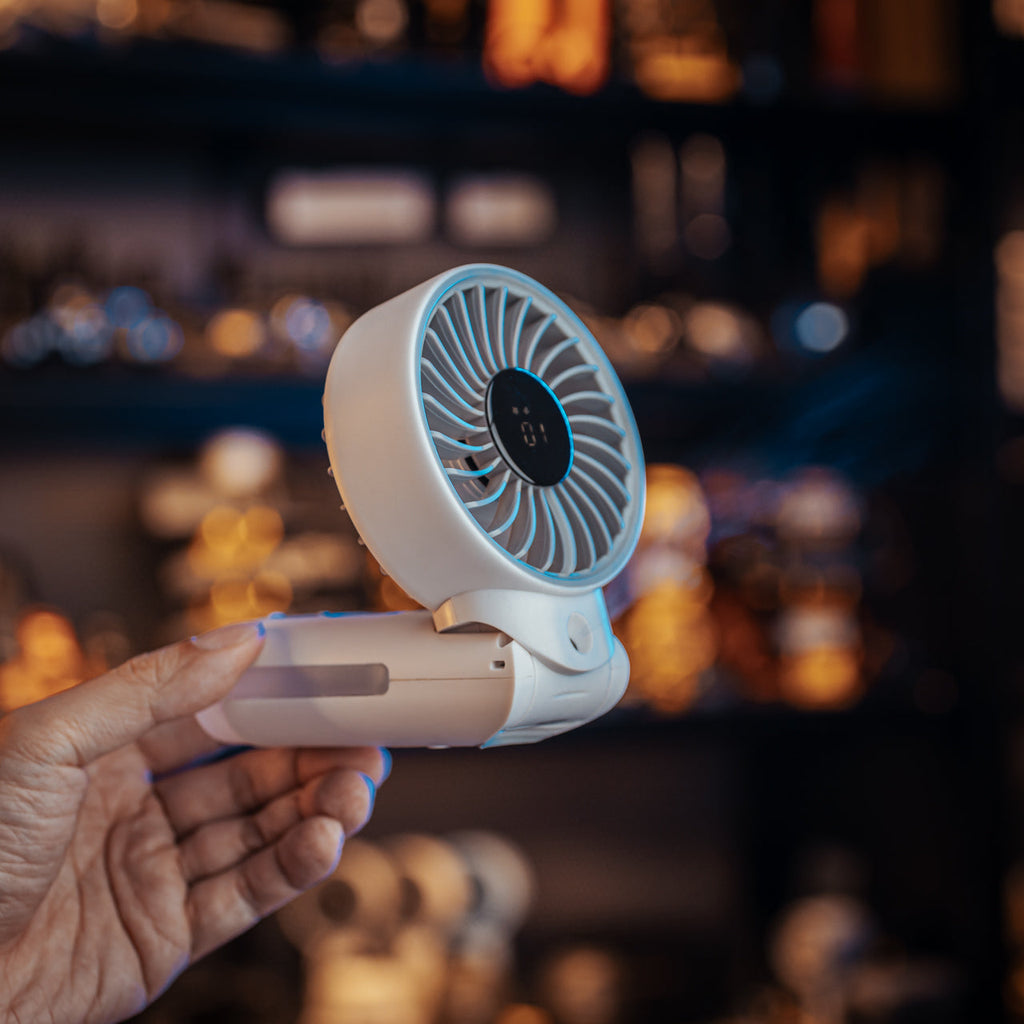 NITECORE IZZCOOL 30 (WHITE) - FOLDABLE AIR CONDITIONER FAN (3,500MAH)