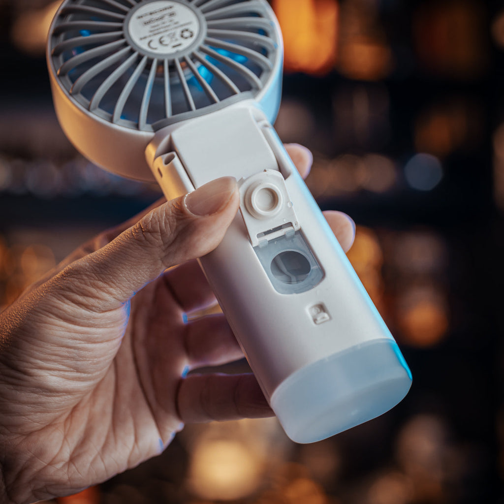 NITECORE IZZCOOL 30 (WHITE) - FOLDABLE AIR CONDITIONER FAN (3,500MAH)