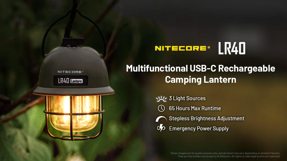 NITECORE LR40 (GREEN) - 100 LUMENS