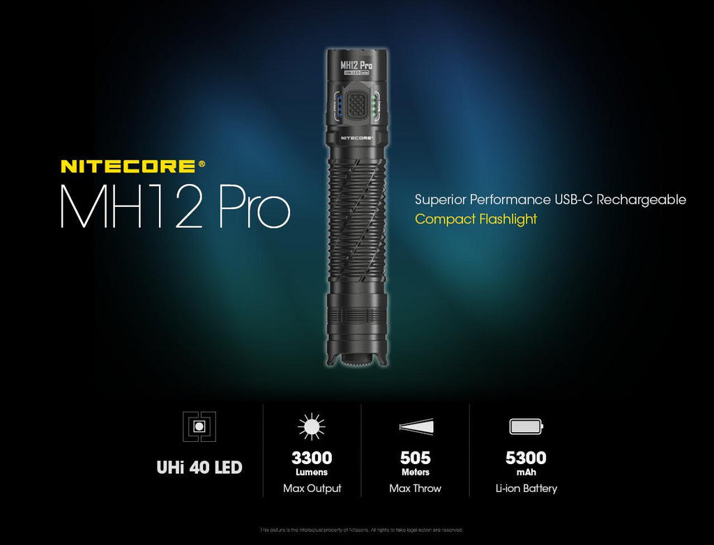 NITECORE MH12 PRO - 3300 LUMENS