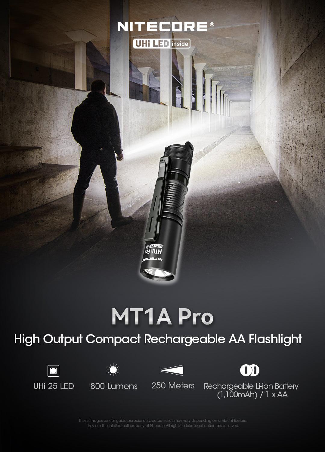 NITECORE MT1A PRO - 800 LUMENS