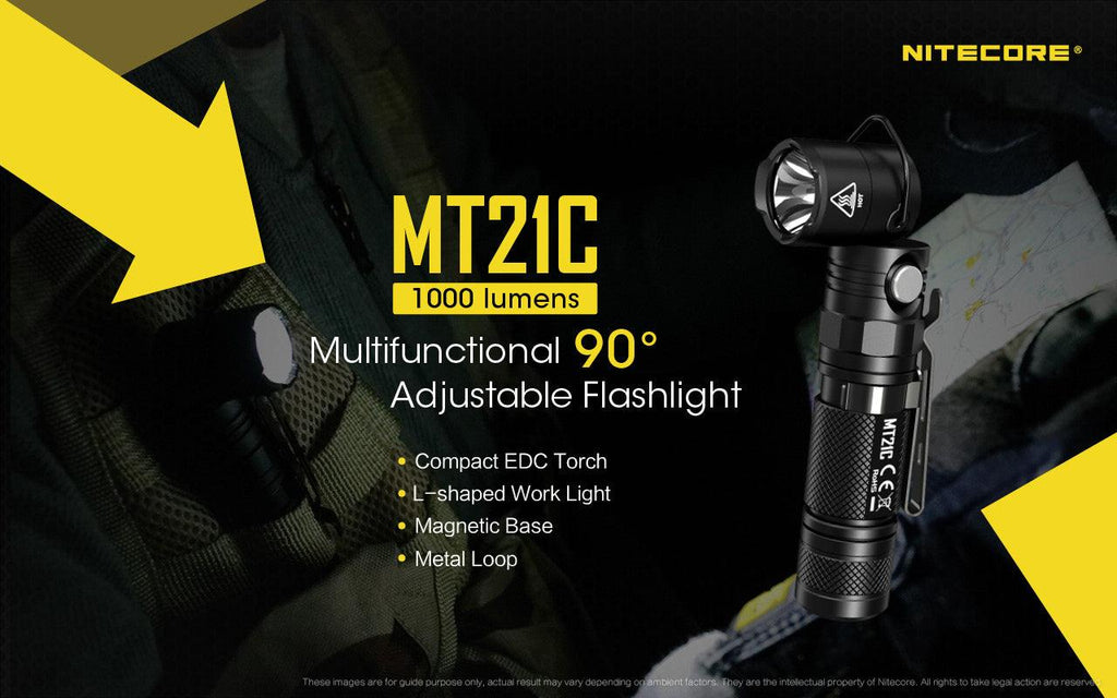 NITECORE MT21C - 1000 LUMENS