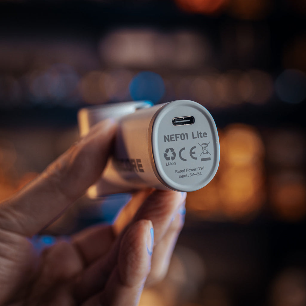 NITECORE NEF01 LITE - MINI HANDHELD FAN (2,600MAH)