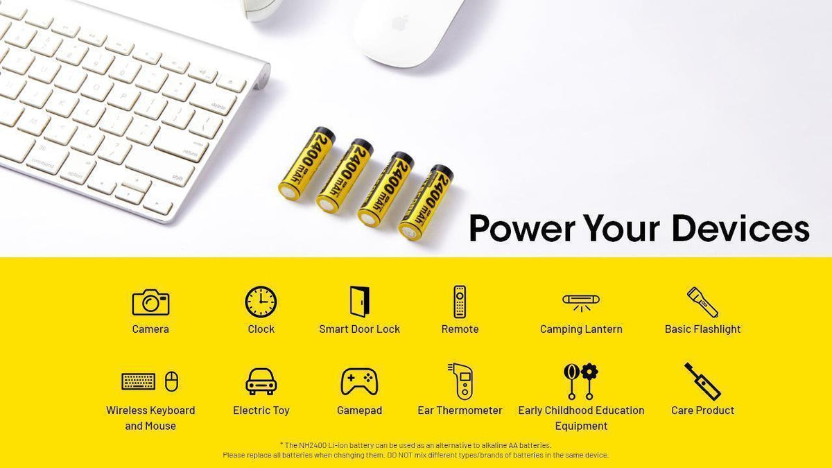 NITECORE NH2400 2PC (AA - 2400MAH - 1.5V)