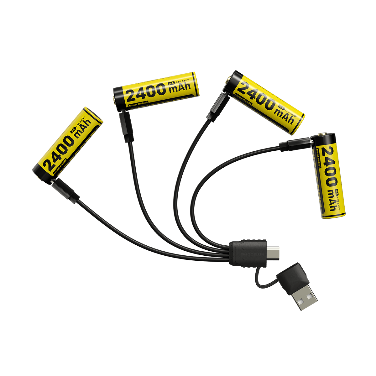NITECORE NH2400 4PC (AA - 2400MAH - 1.5V)