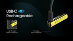 NITECORE NL1411R (1100MAH - 3A) FOR MT1A PRO