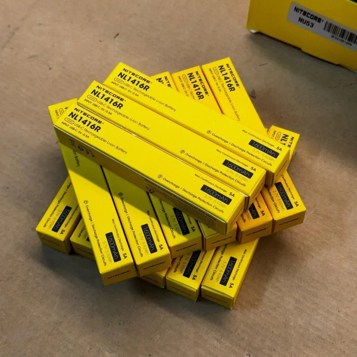 NITECORE NL1416R (1600MAH - 5A) FOR MT2A PRO