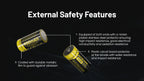 NITECORE NL169 (16340 - 950MAH - 2A)