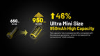 NITECORE NL169R (16340 - 950MAH - 2A)