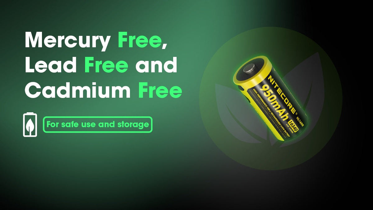 NITECORE NL169R (16340 - 950MAH - 2A)