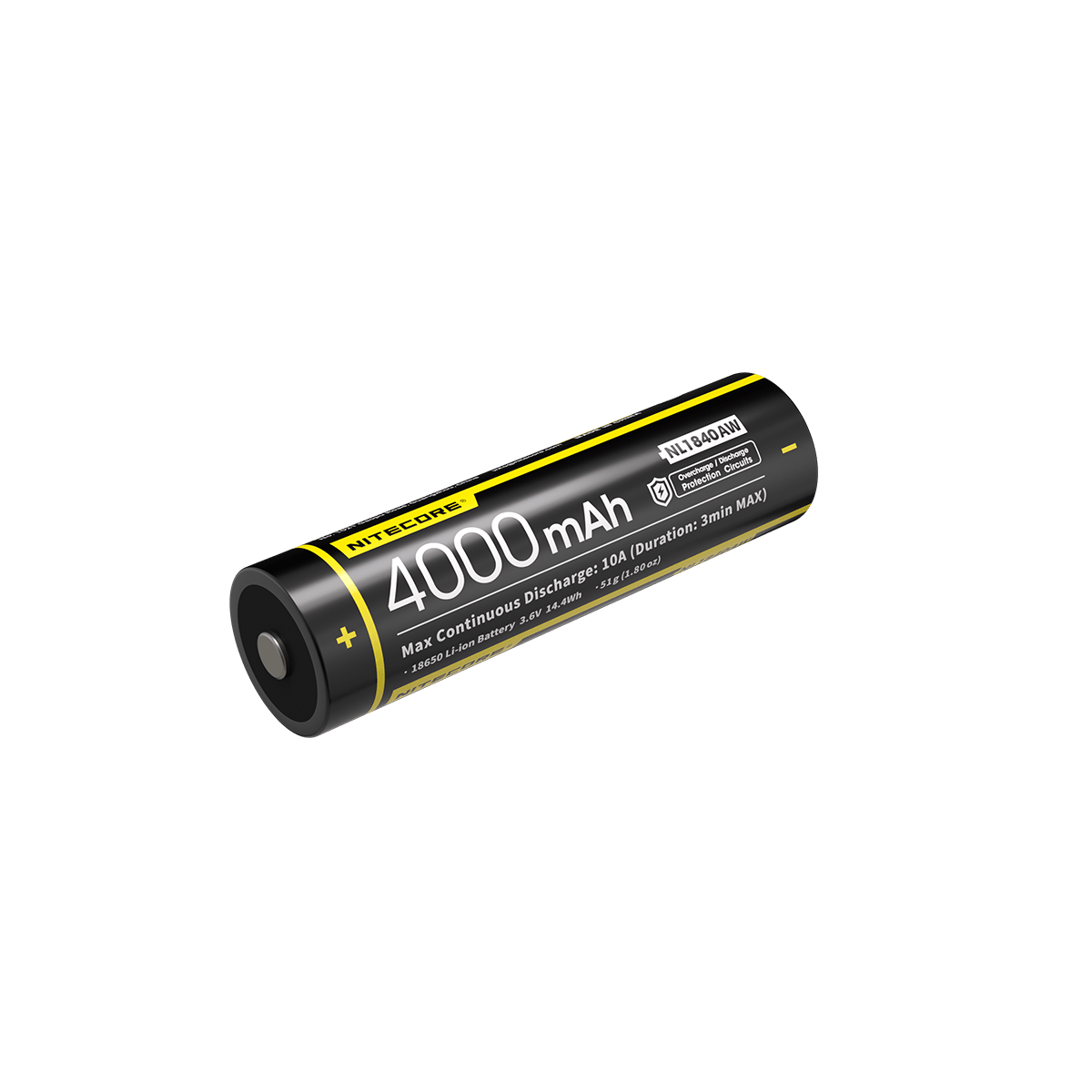 NITECORE NL1840AW ALL-WEATHER (18650 - 4000MAH - 10A) Main image