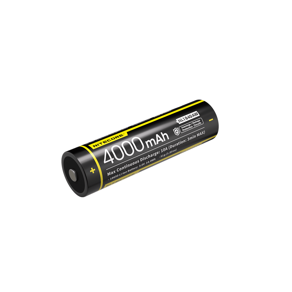 NITECORE NL1840AW ALL-WEATHER (18650 - 4000MAH - 10A)