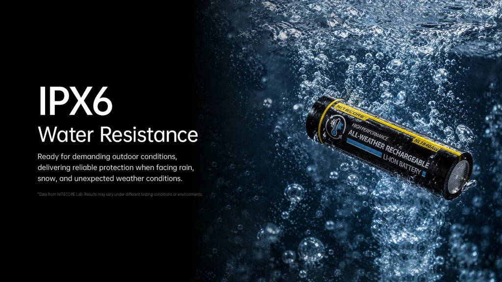 NITECORE NL1840AW ALL-WEATHER (18650 - 4000MAH - 10A)