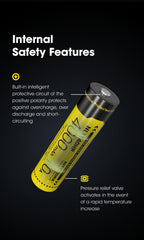 NITECORE NL1840HP (18650 - 4000MAH - 10A)