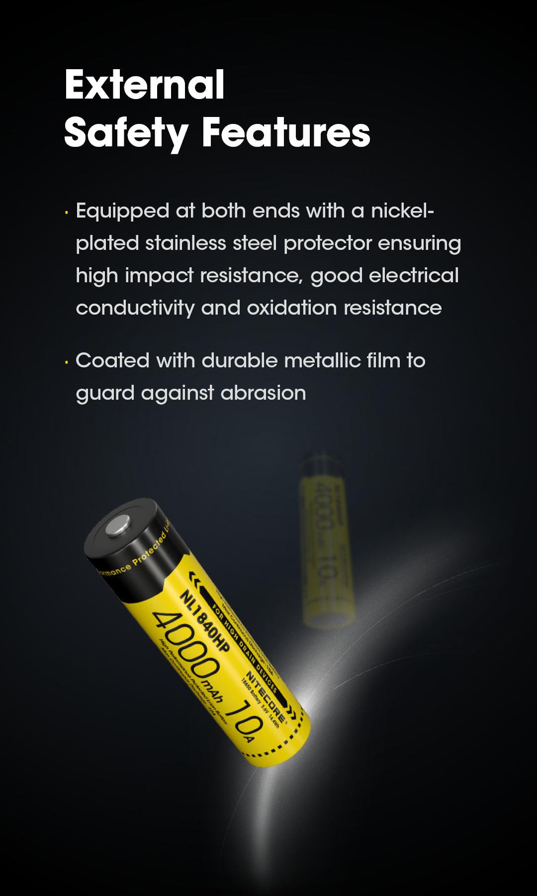 NITECORE NL1840HP (18650 - 4000MAH - 10A)