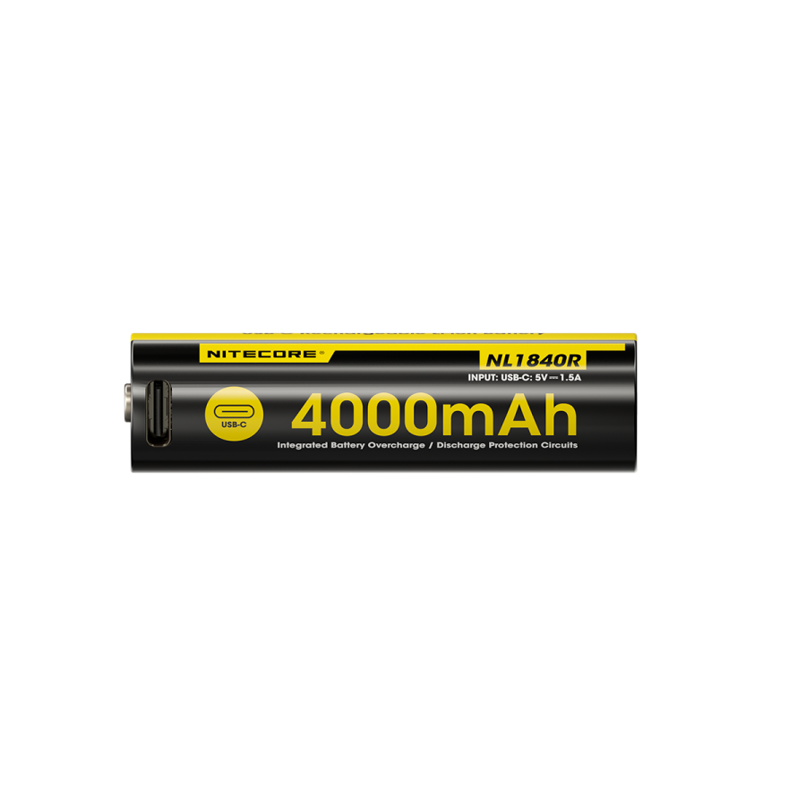 NITECORE NL1840R (18650 - 4000MAH - 6A)