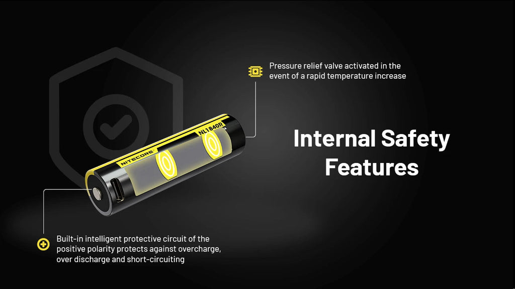 NITECORE NL1840R (18650 - 4000MAH - 6A)