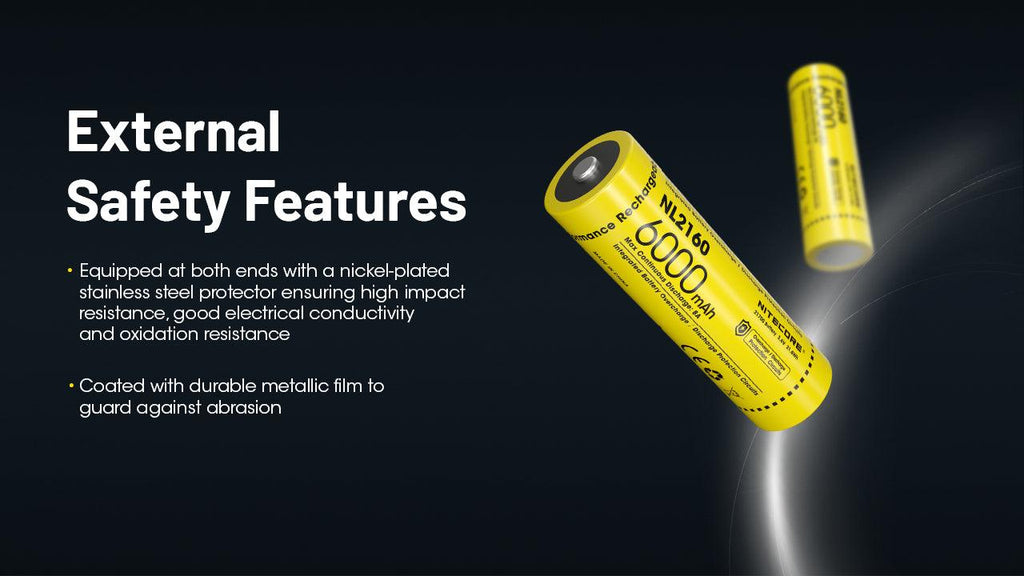 NITECORE NL2160 (21700 - 6000MAH - 8A)