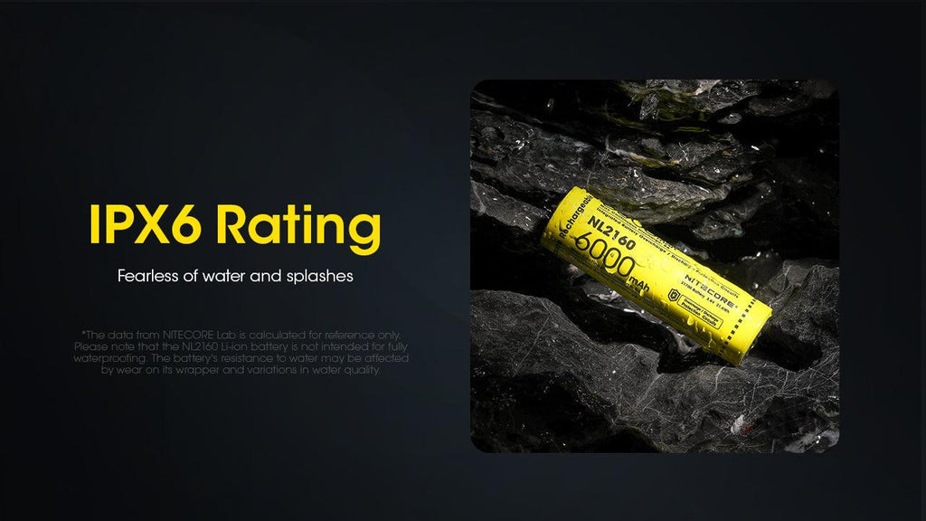 NITECORE NL2160 (21700 - 6000MAH - 8A)