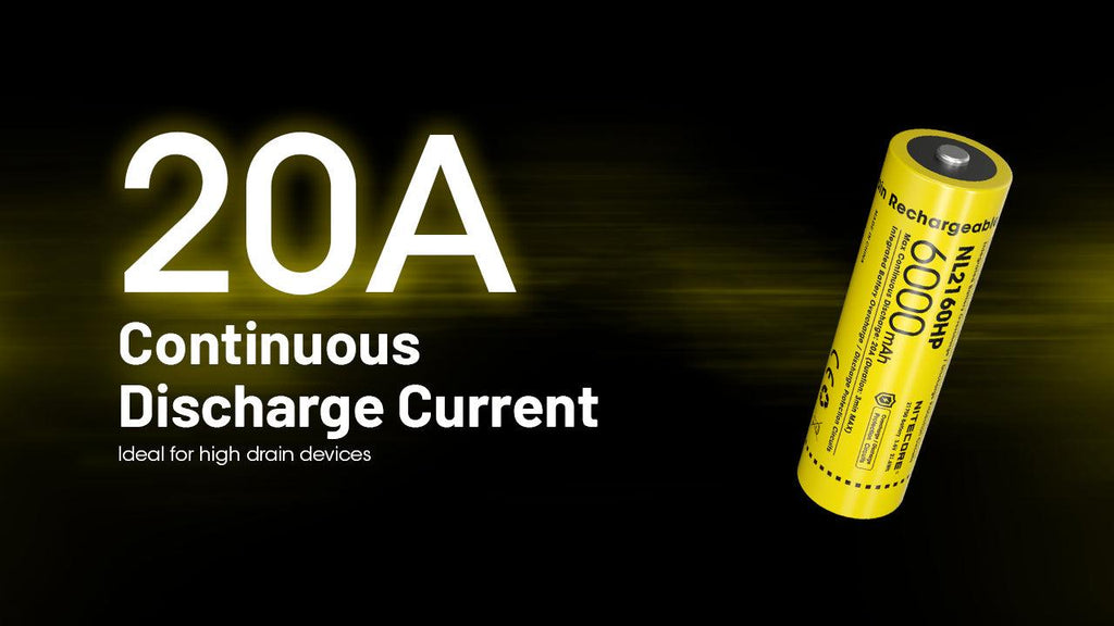 NITECORE NL2160HP (21700 - 6000MAH - 20A)