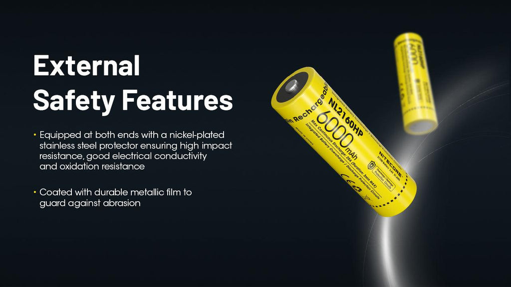 NITECORE NL2160HP (21700 - 6000MAH - 20A)