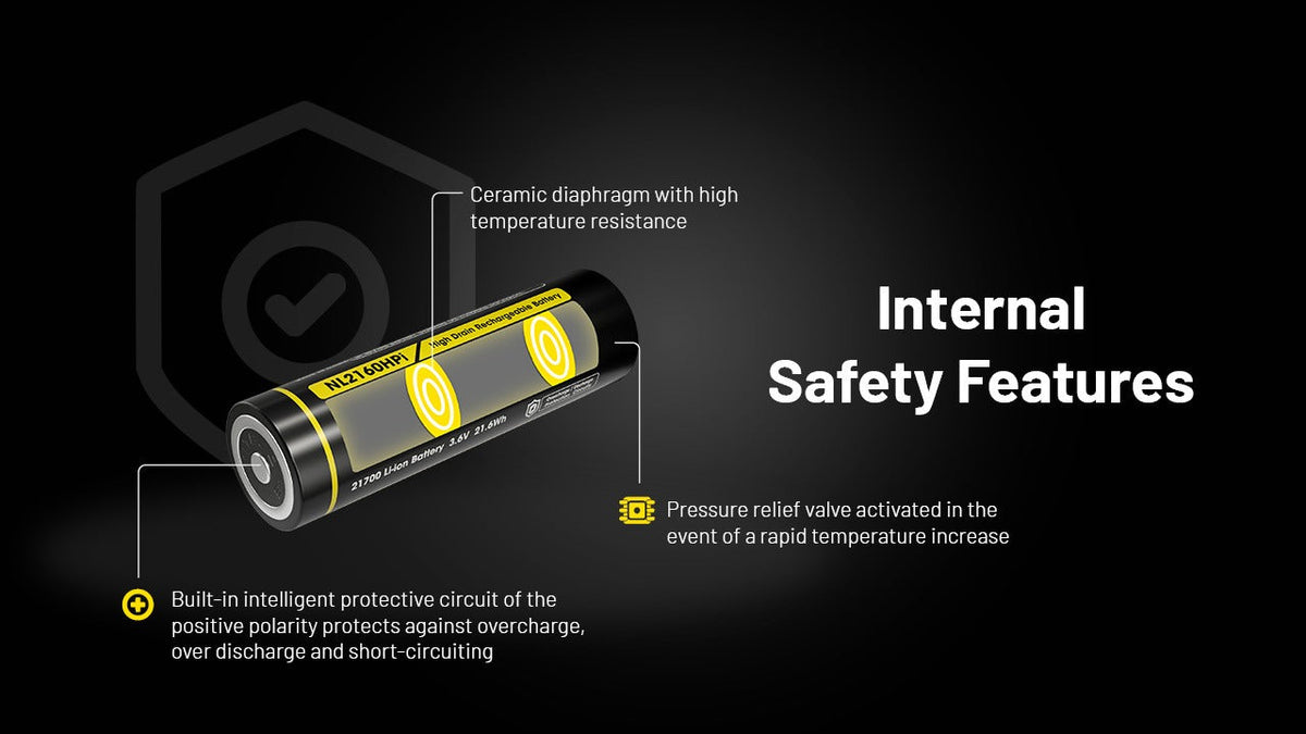 NITECORE NL2160HPI (21700 - 6000MAH - 20A)