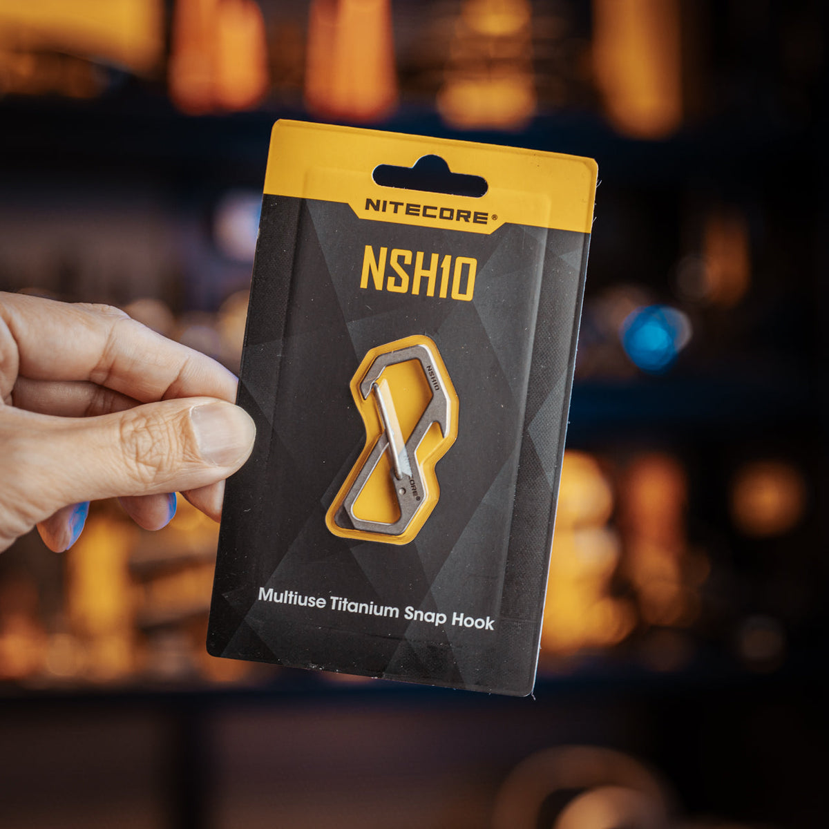 NITECORE TITANIUM S-HOOK NSH10