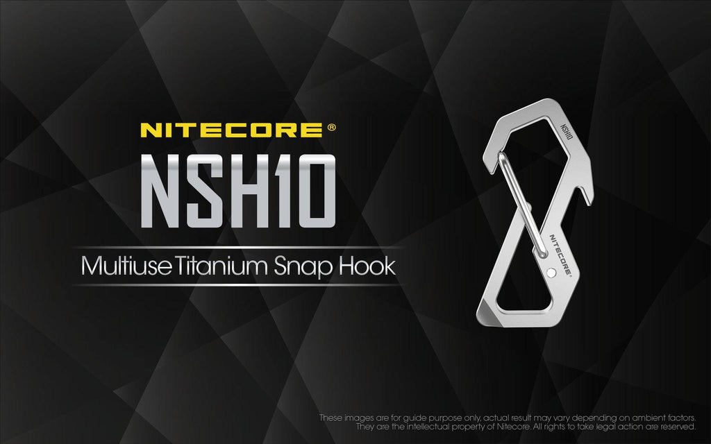 NITECORE TITANIUM S-HOOK NSH10