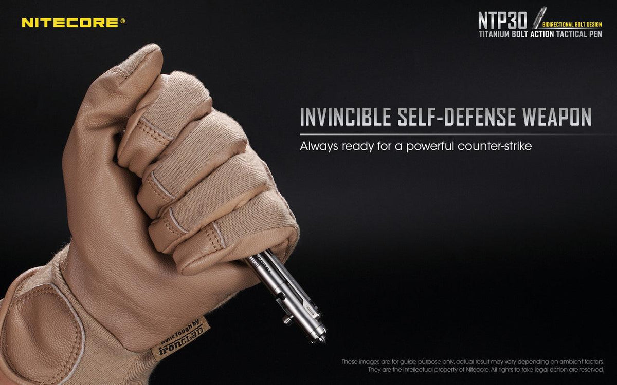 NITECORE BOLT ACTION TITANIUM PEN NTP30