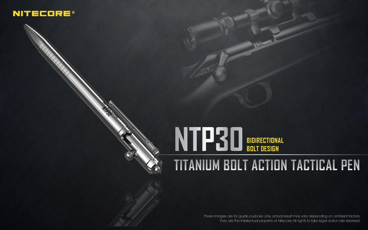 NITECORE BOLT ACTION TITANIUM PEN NTP30