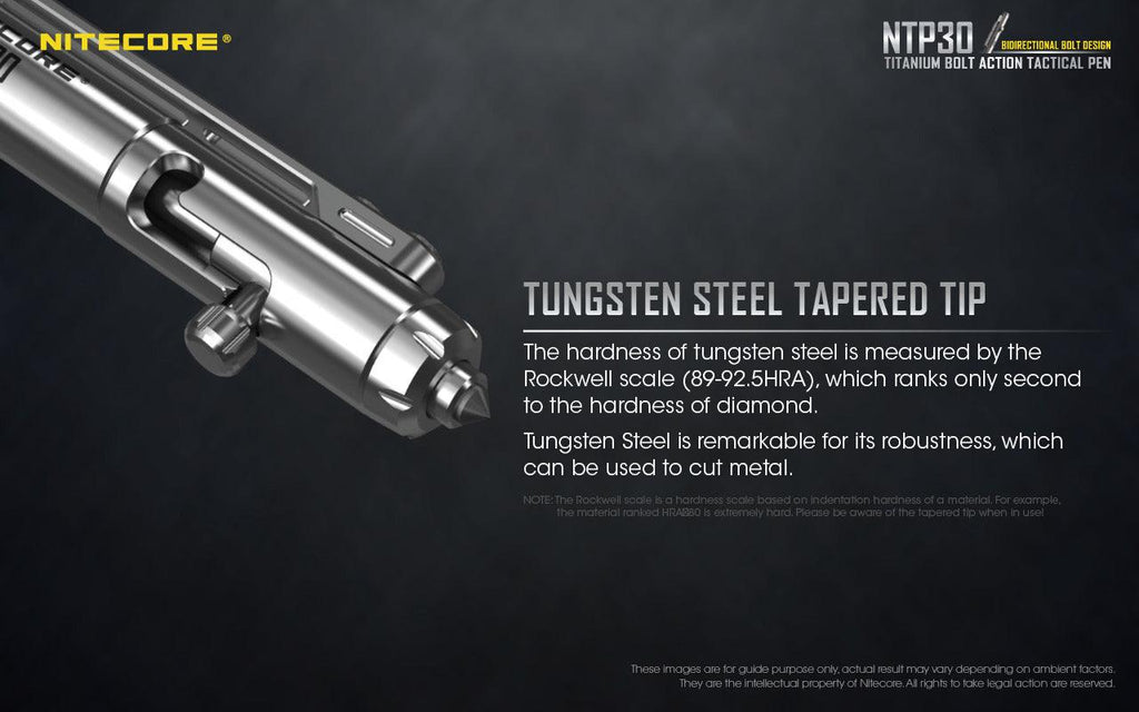 NITECORE BOLT ACTION TITANIUM PEN NTP30