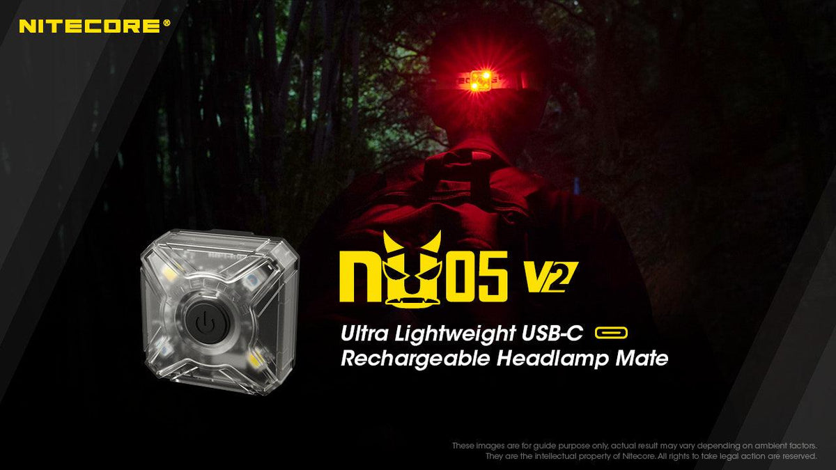 NITECORE NU05 V2 KIT - 40 LUMENS