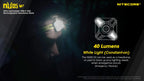 NITECORE NU05 V2 KIT - 40 LUMENS