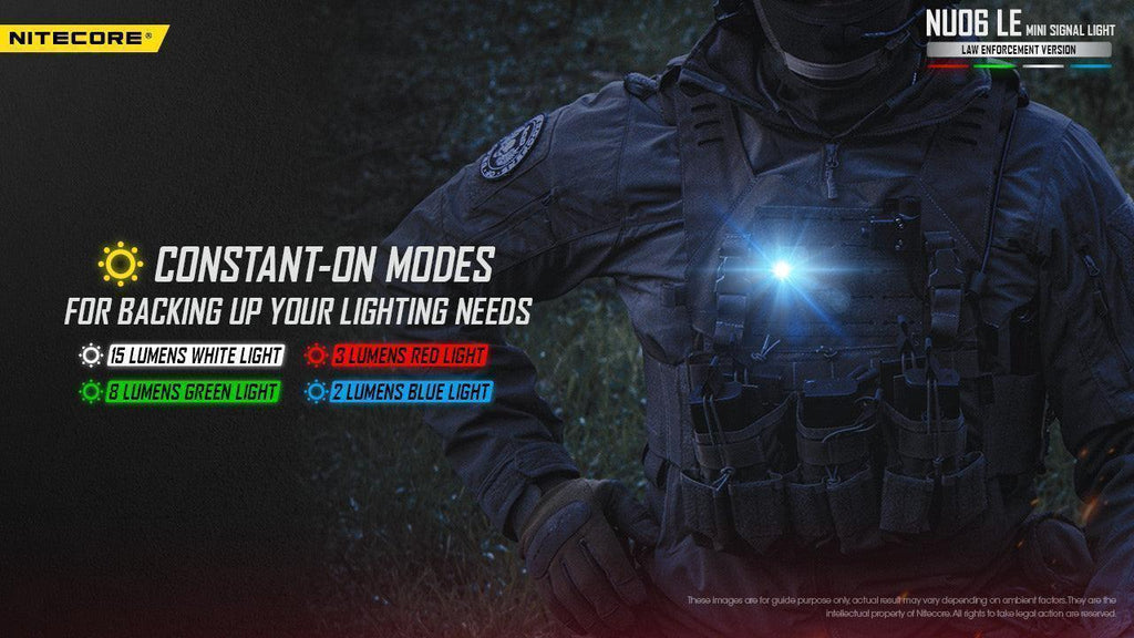 NITECORE NU06 LE - 15 LUMENS