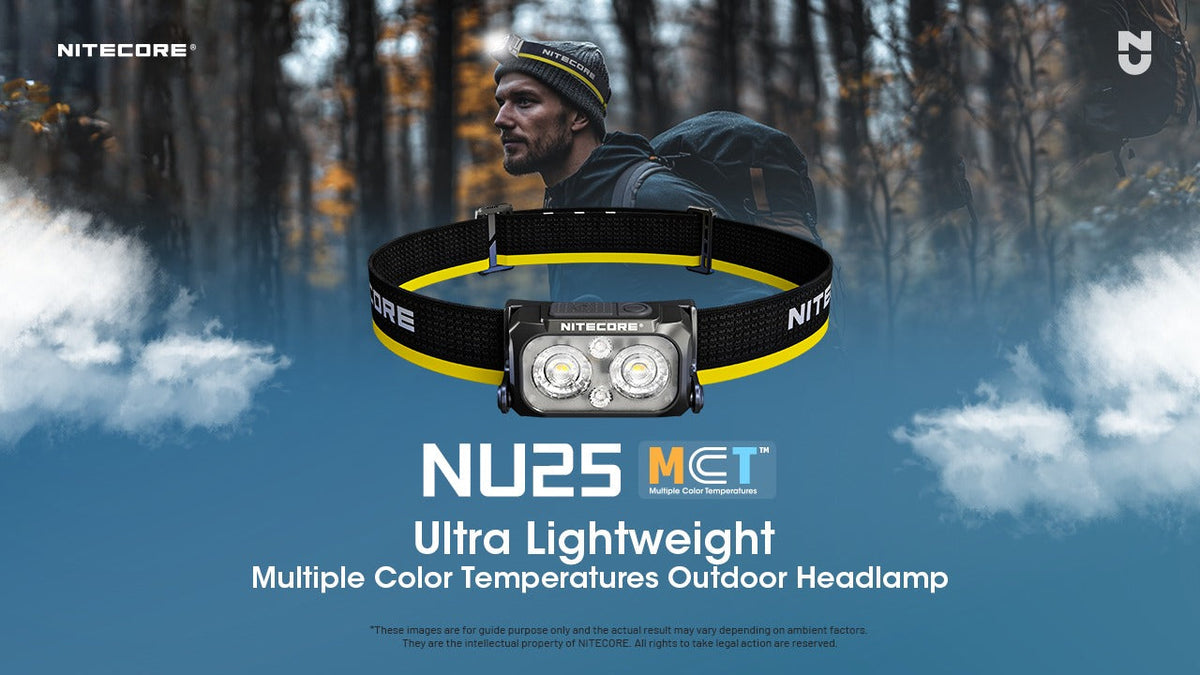 NITECORE NU25 MCT - 400 LUMENS