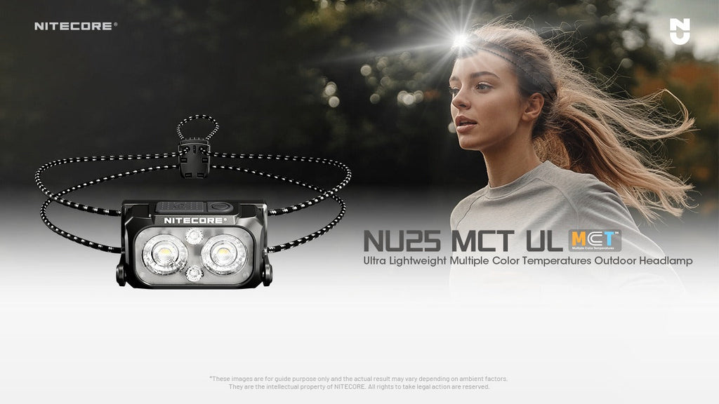 NITECORE NU25 MCT UL - 400 LUMENS