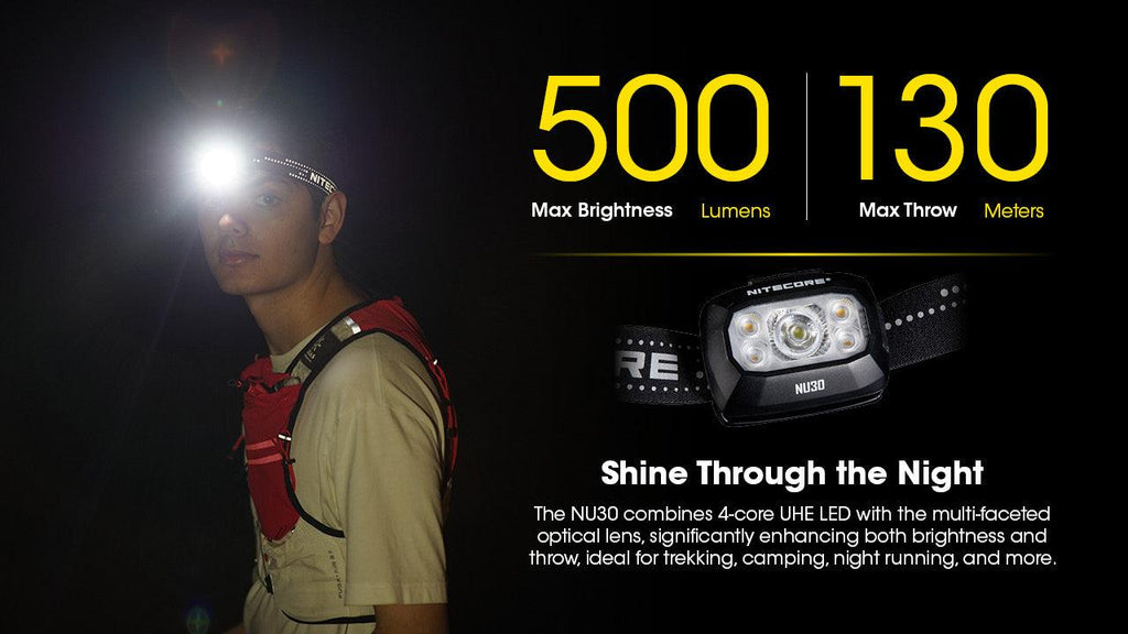 NITECORE NU30 - 500 LUMENS