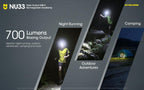 NITECORE NU33 - 700 LUMENS