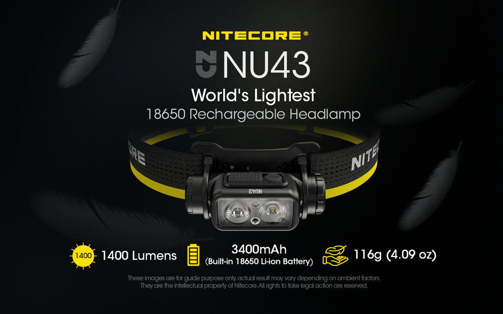 NITECORE NU43 - 1400 LUMENS