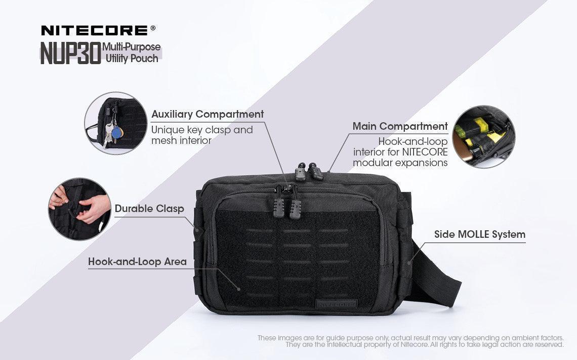 NITECORE NUP30 - MOLLE UTILITY POUCH