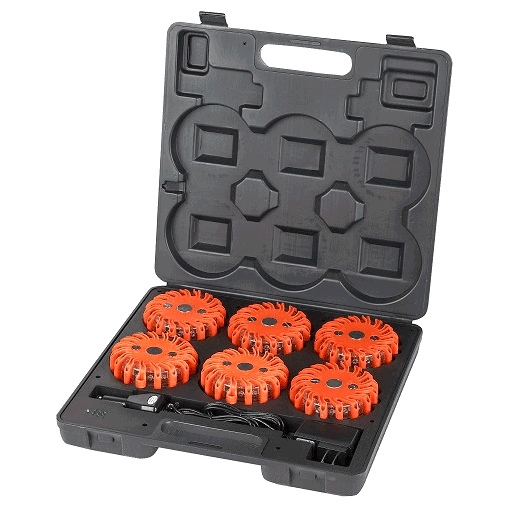 NITECORE NWG SAFETY BEACON - CASE OF 6 (RED & BLUE LIGHTS)